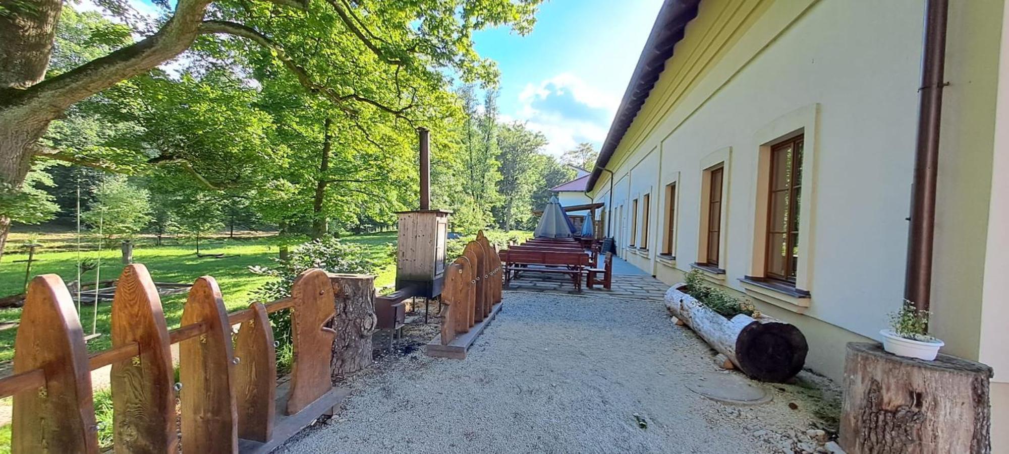 Pivovar A Penzion Grasel Cesky Rudolec Exterior photo